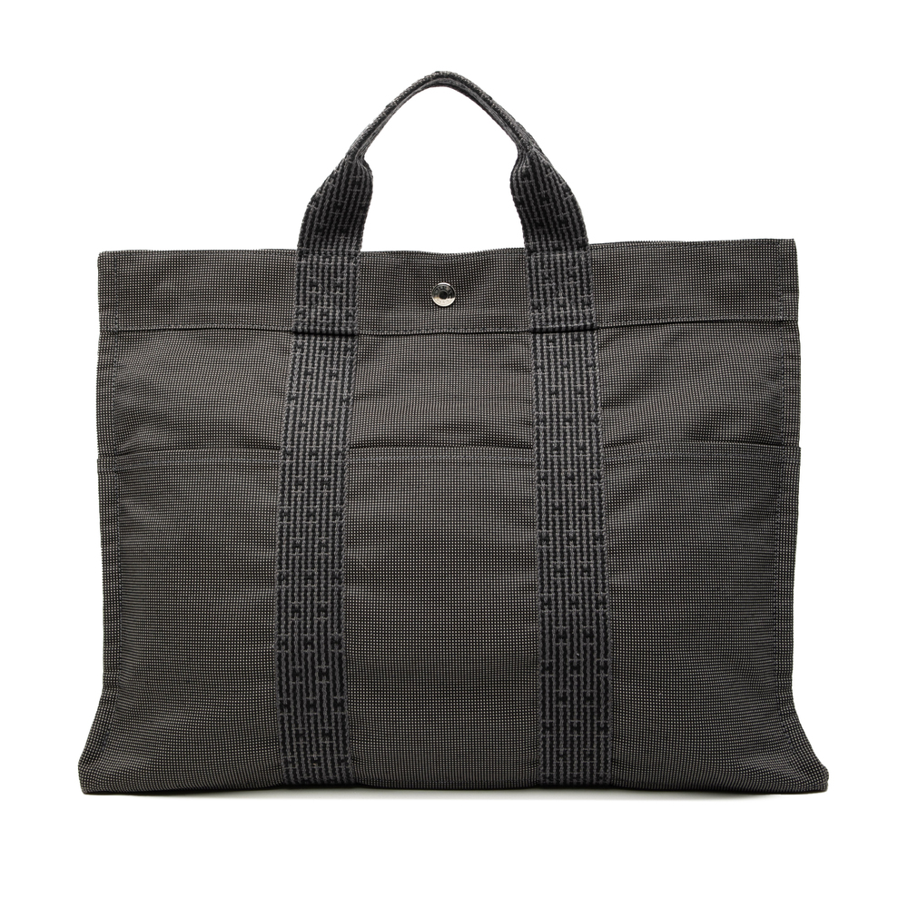 Pre-Loved Hermes Canvas Herline MM